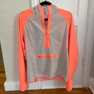 Lululemon half zip hoodie with back vents and pockets